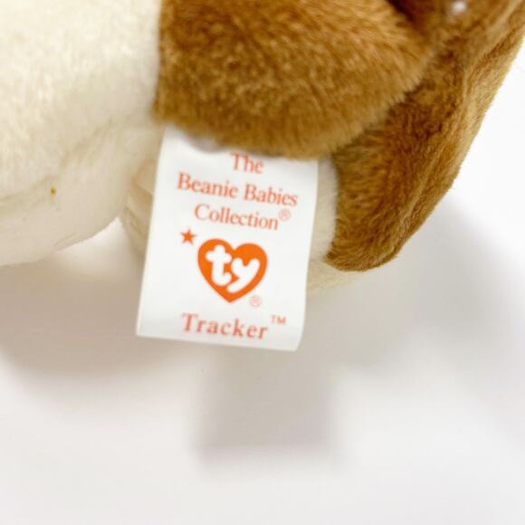 TY Vintage Dog "Tracker" Beanie Baby - Picture 7 of 11
